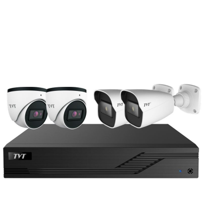 SET 2xTD-7524TE3 + 2xTD-7421TE3 + DVR 6604S ELN
