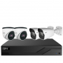 SET 2xTD-7524TE3 + 2xTD-7421TE3 + DVR 6604S ELN
