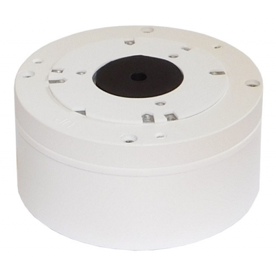 T103B bílá bezpečnostní základna pro kamery TD, průměr 112mm, výška 55mm
